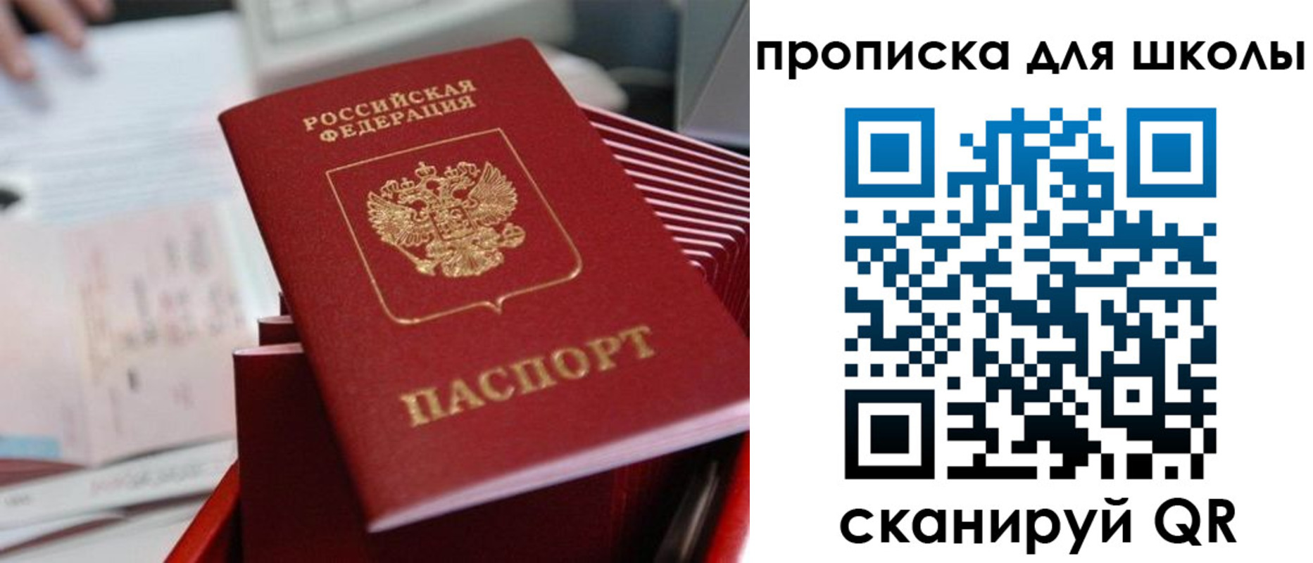 прописка для школы в Коммунаре